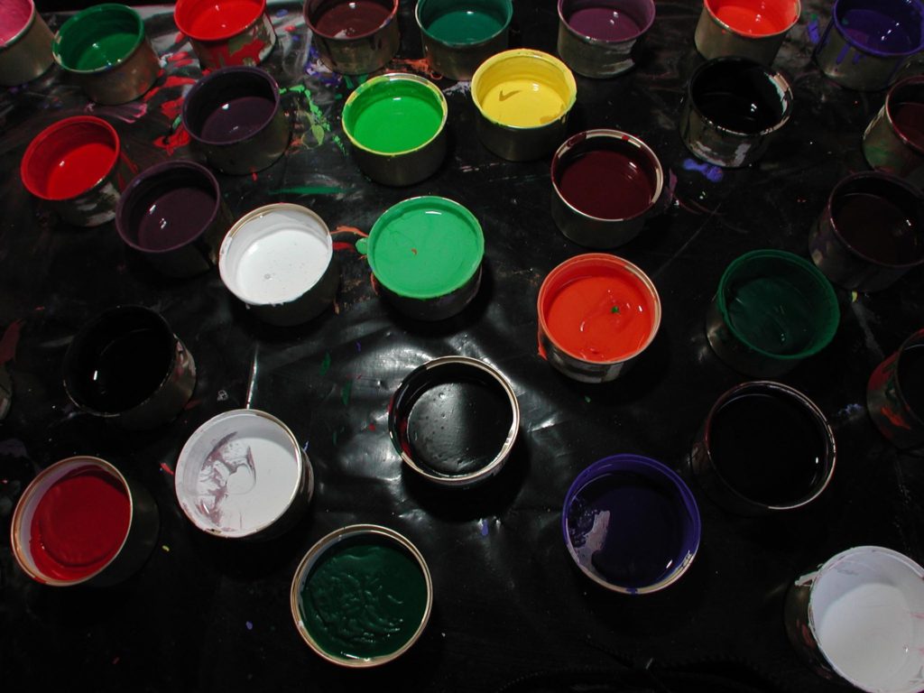 Pots de peinture industriels