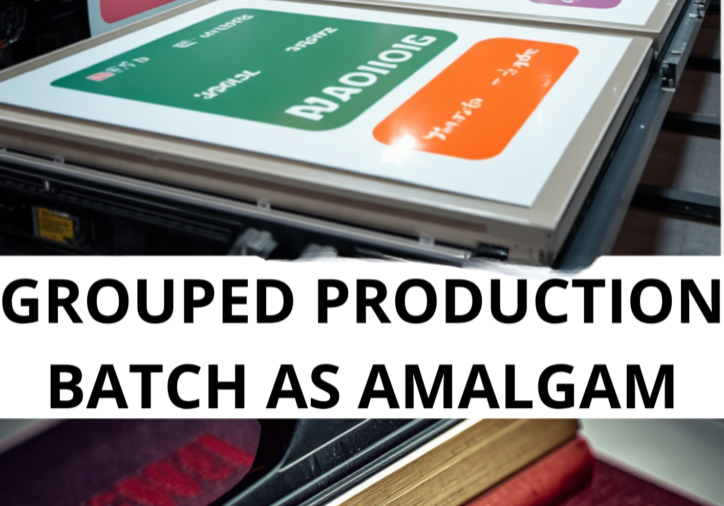 GROUPED PRODUCTION BATCH AS AMALGAM